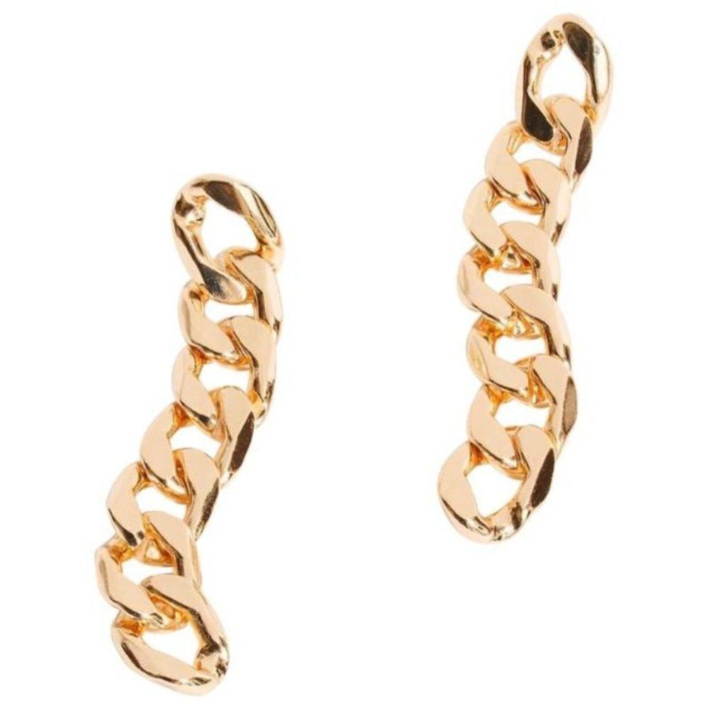 Free People Floating Chain Earrings Gold